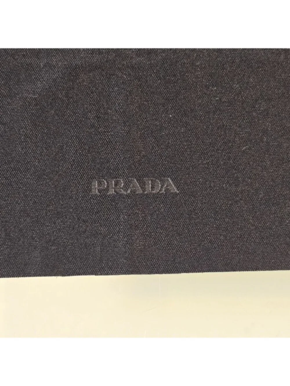 PRADA Black Hard Flip Top Sunglasses Glasses Case with Cleaning Cloth